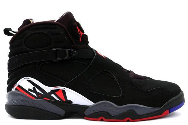 Hot Deal Air Jordan 8 (VIII) Retro Playoffs (Black Varsity Red White)
